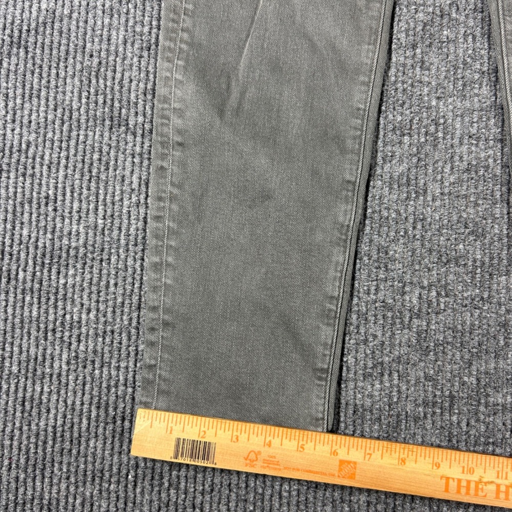 American Eagle Jeans Men's 28x30 Athletic Fit Gray Denim Pants Stretch - Picture 7 of 11